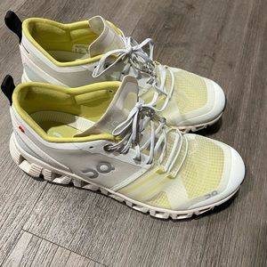 On Cloud shoes, size 8, worn once